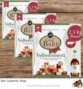 Graf Barf Vollwertmenü Rind