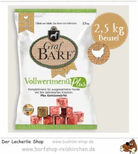 Graf BArf Vollwertmenü Hühnchen