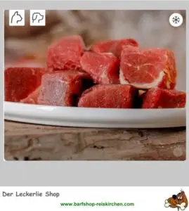 Barfgold- Pferdemuskelfleisch