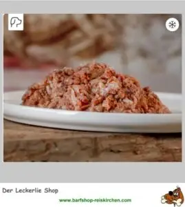 Barfgod Wellness Menü