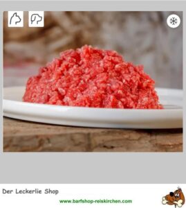 Barfgold Kaninchen Muskelfleisch gewolft