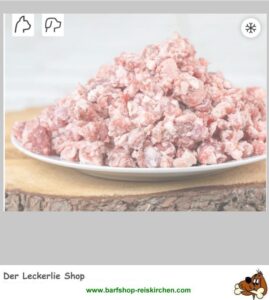 Barfgold Lammfleisch gewolft- durchwachsen