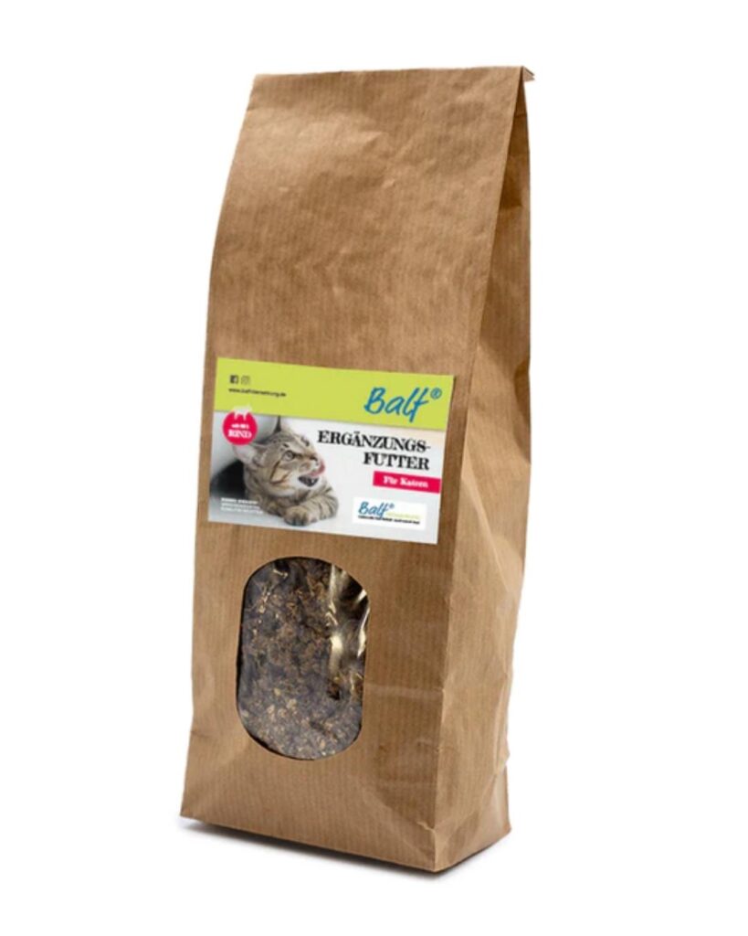 BALF Katze Rind Obst/Gemüse mit Flohsamenschalen 250 g