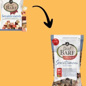 Graf Barf Sensitivmenü Rind 2500 g