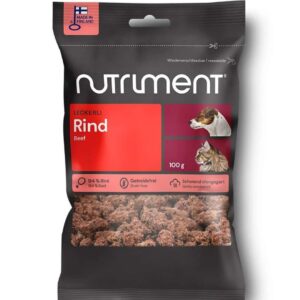 Nutriment Leckerli Rind, Für Hunde & Katzen,  100 g